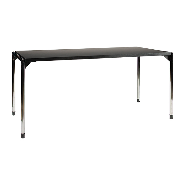 Tavolo Foldit Nero W160 D70 H71 Cm