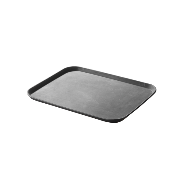 Vassoio Di Servizio Nero Antiscivolo 38 52 Cm
