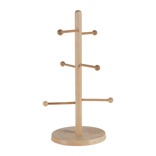 Supporto Per Pretzel E Salsicce In Legno, 28 H50 Cm