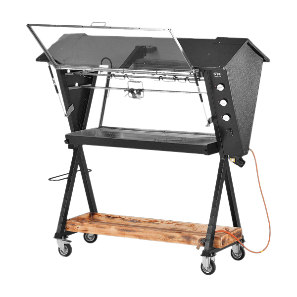 Barbecue Hubertus A Gas 230v 14kw Mobile