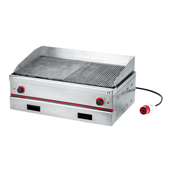 Piastra 1 2 Liscia 1 2 Scanalata 400v 7,2kw 16a