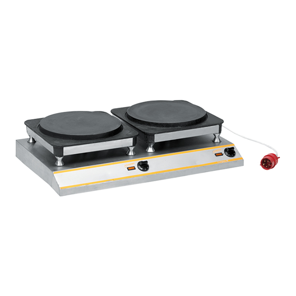 Crepes Dame Ii, 2 Piatti 39 Cm 400v 4,4kw 16a