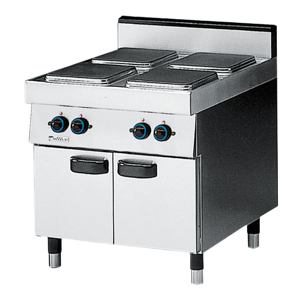 Cucina Elettrica A 4 Piastre E Forno 1 1 Gn