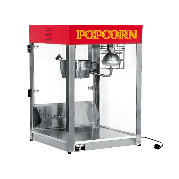 Macchina Per Popcorn Da Tavolo 230v 2kw W50 D36 H64cm