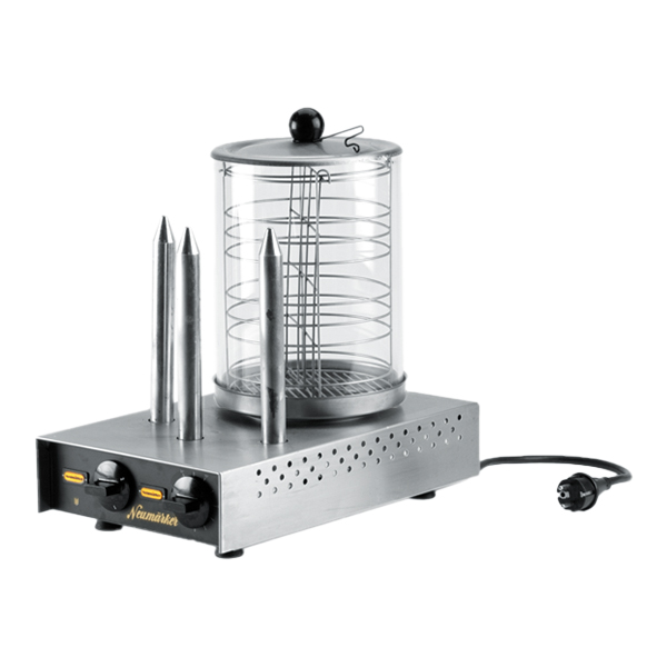 Macchina Per Hot Dog A 3 Bastoncini 230v 1,3kw W26 D41 H40cm