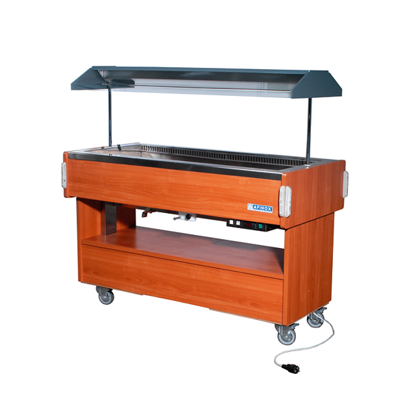 Koro Salad Bar Marrone Chiaro Con Raffreddamento