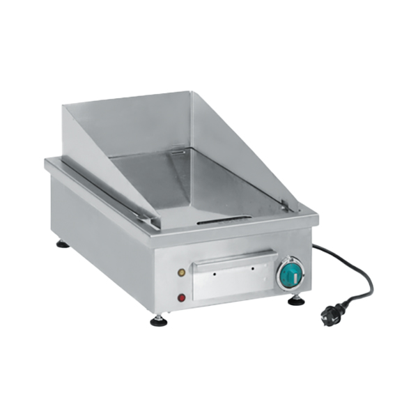 Piastra Grill Bg40a Con Paraspruzzi 230v 3kw W40 D60 H20 Cm