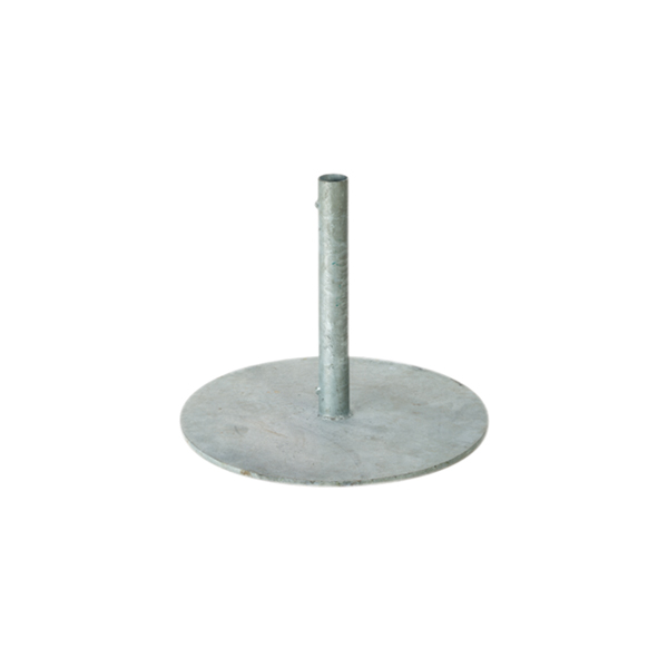 Base Ombrellone Zincata 30 Kg 60 Cm