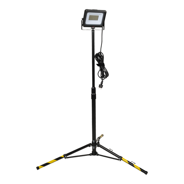 Faretto Led A Treppiede Regolabile In Altezza 230v 50w ,