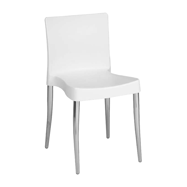 Sedia Colonia Bianca W43 D48,5 H78 Sh46cm