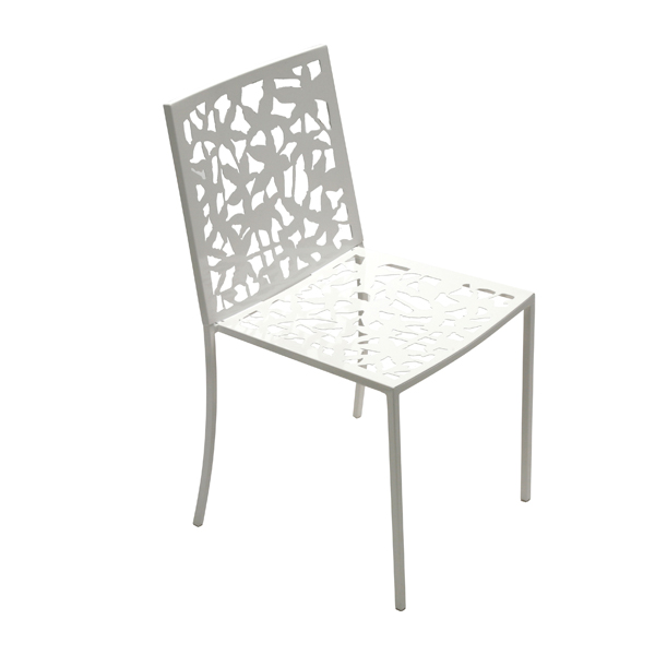 Sedia Modena Bianca W51 D51 H84 Sh45 Cm