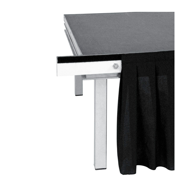 Binario L100 Cm Con Velcro Per Fissaggio Bordo Podio
