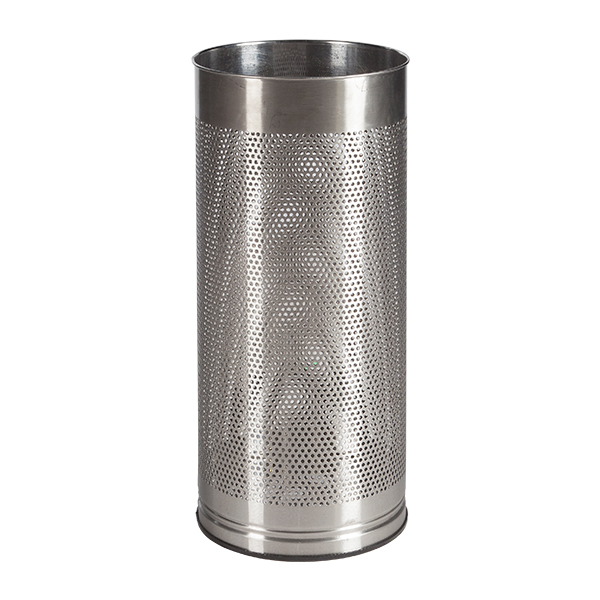 Portaombrelli In Acciaio Inox Forato 27 H61 Cm