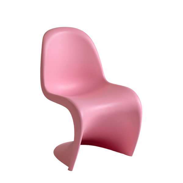 Sedia Panton Junior Rosa Chiaro W38 D40 H61 Sh35 Cm