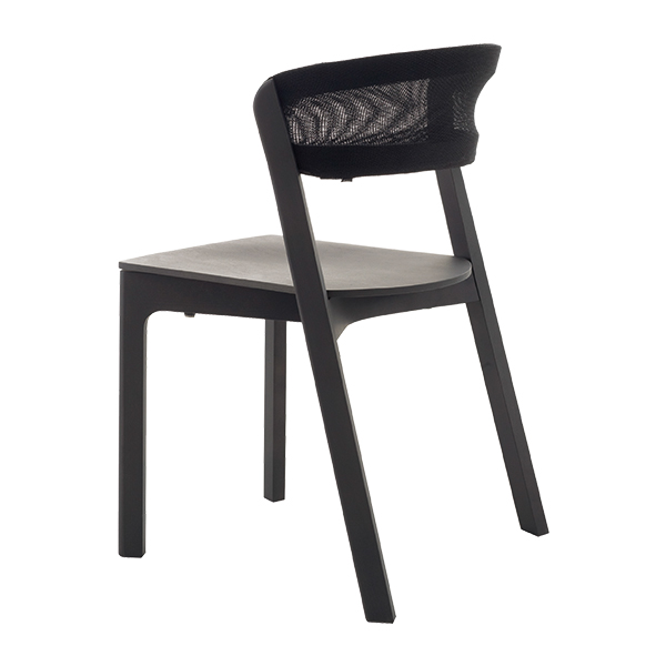 Sedia Café Nero W53 D53 H80 Sh46 Cm