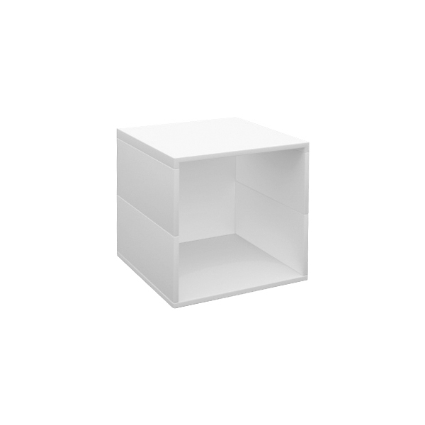 Cubo Scaffale Flat Pack Bianco Flötotto Pieghevole