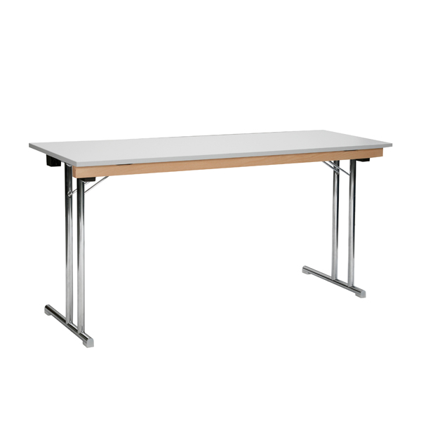 Tavolo Per Conferenze Seminari Grigio L160 L50 H76 Cm