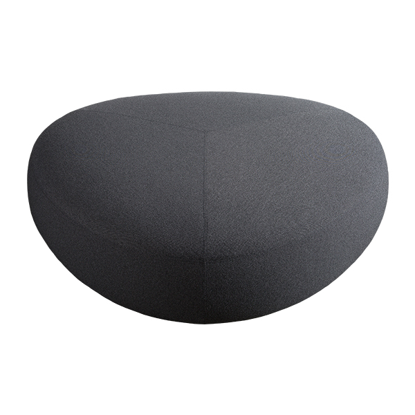 Pouf Kipu 130 Grigio Scuro H36 Cm