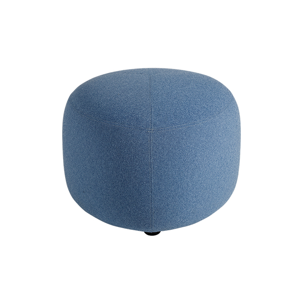 Pouf Kipu 57 Blu Grigio H45 Cm