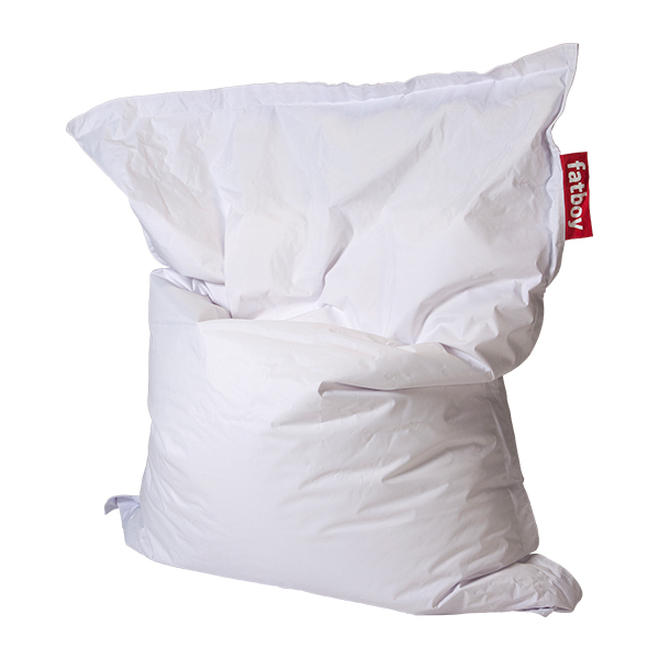 Pouf A Sacco Fatboy Original Bianco Indoor 180 140 Cm