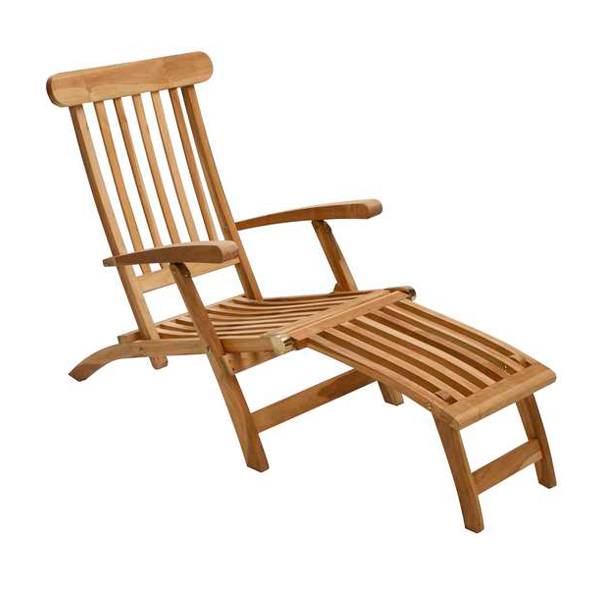 Sdraio Bali In Teak Massiccio L64 P150 H62 Cm