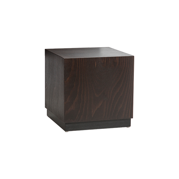 Cubo Di Legno Marrone W40 D40 H40cm