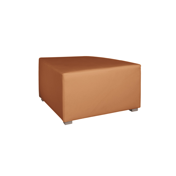 Pouf Triangolo Havanna Caramello L70 D70 H41 Cm