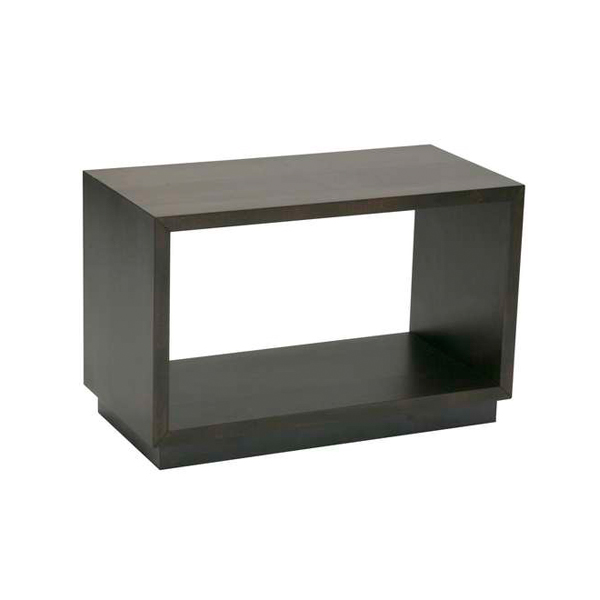 Tavolino Da Salotto In Legno Marrone L70 L35 H40 Cm