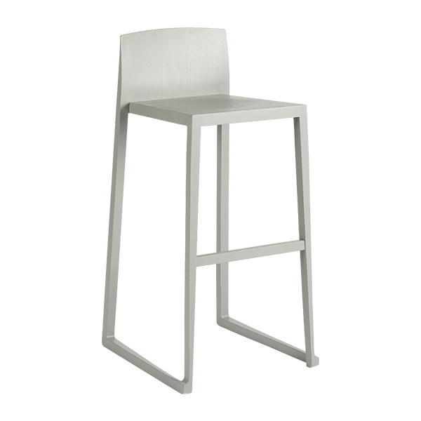 Sgabello Tonio Grigio W45 D49 H94 Sh76 Cm