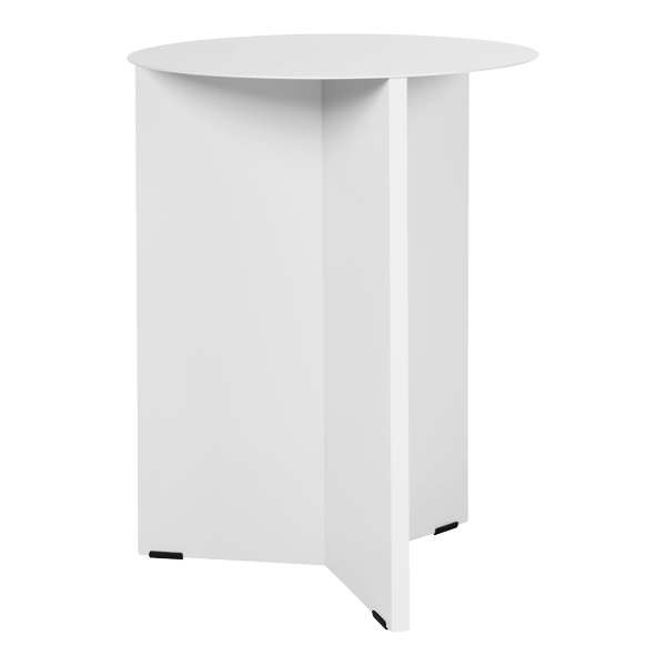 Tavolo A Fessura Bianco Alto 35 H47 Cm