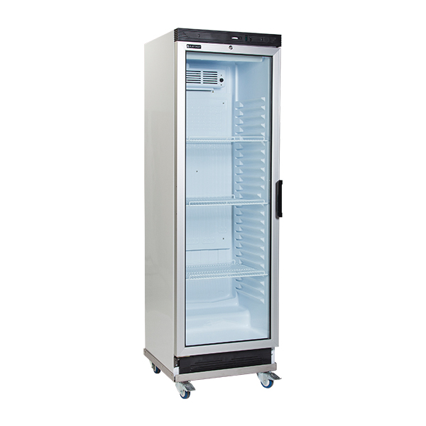 Frigorifero Con Porta In Vetro Da 360 L Con Ruote