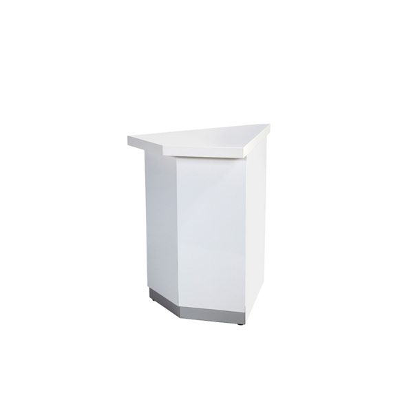 Elemento Intermedio Buffet Angolo 45° Bianco P90 H95 Cm