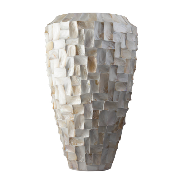 Vaso Ocean Shell 150 Bianco 95 H150 Cm