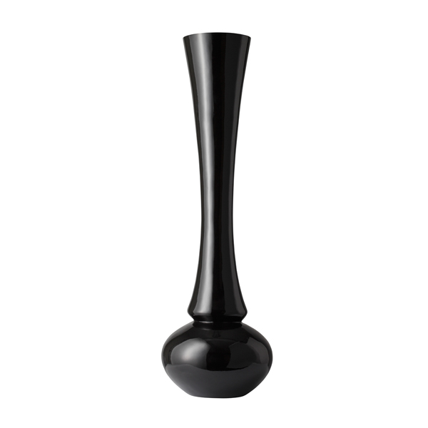 Vaso In Vetroresina Pavia Nero 47 H150 Cm