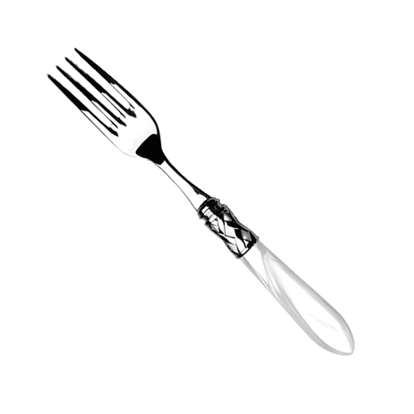 Forchetta Da Tavola Renaissance Bianco