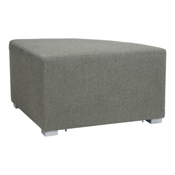 Lounge Stool Triangle Sage Green Trouville Bouclé