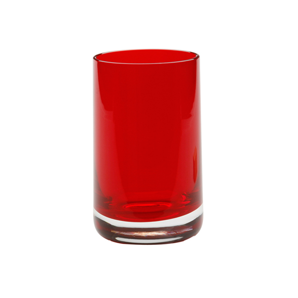 Bicchiere Scita Rosso 35 Cl H12 Cm