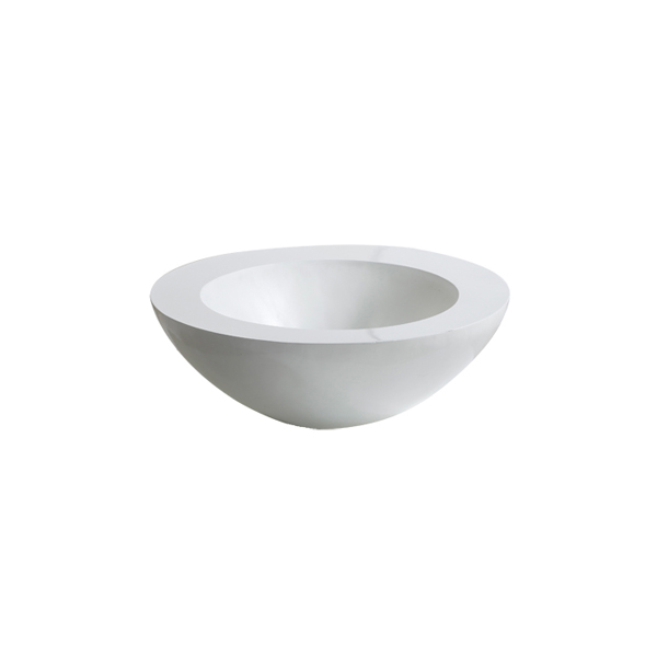 Scodella Decorativa Casibari Bianca 70 H25cm