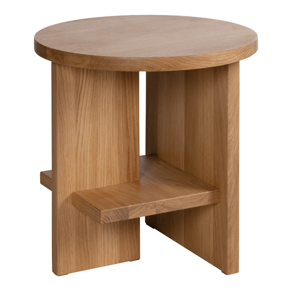 Tea Tavolino In Rovere 40 H43 Cm