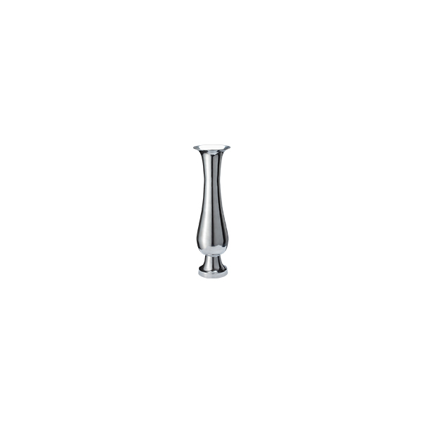 Vaso Rococò Silver Drip 7 H25 Cm