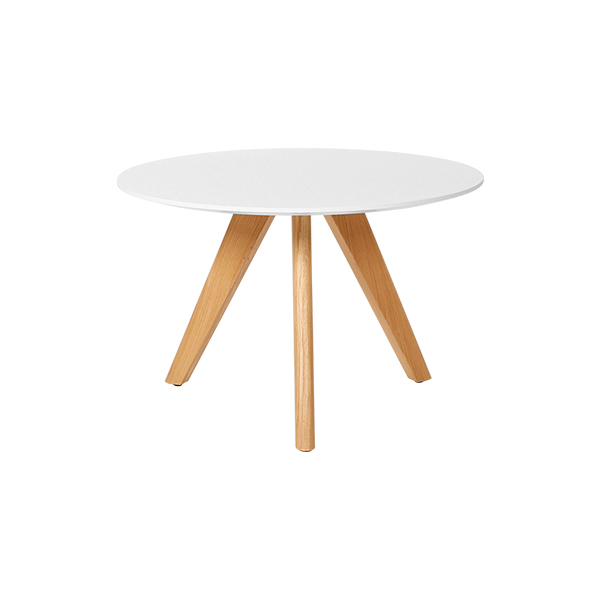 Tavolino Da Salotto Halmstad Con Piano Bianco 70 H45 Cm