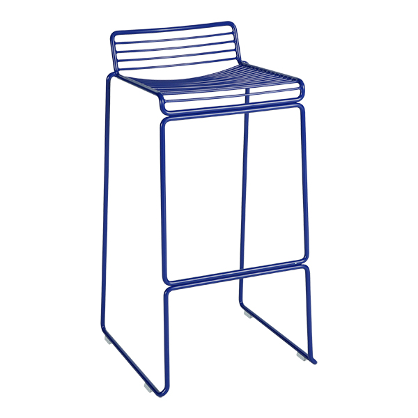 Sgabello Hee Blu W40 P47 H86 Cm Sh75 Cm