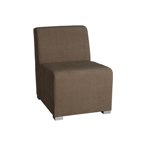 Poltrona Montreal Tessuto Taupe W52 D70 H70 Sh41 Cm