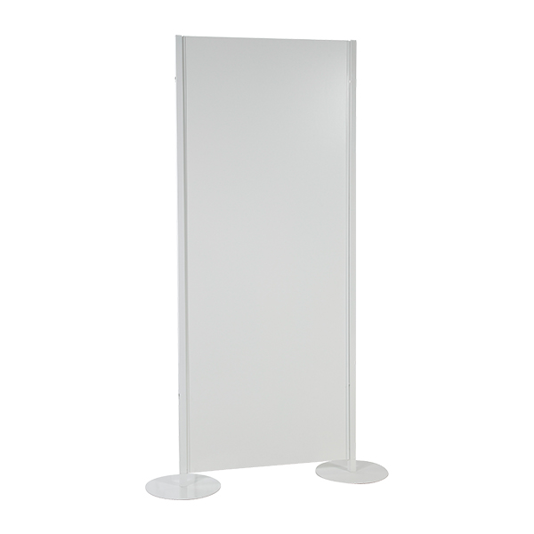 Pannello Divisorio Bianco L80 H200 Cm Spessore 12 Mm