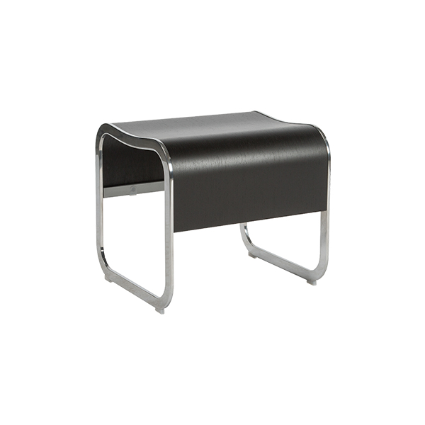 Panca Bank Za1 Nero W48 D44 H43 Cm