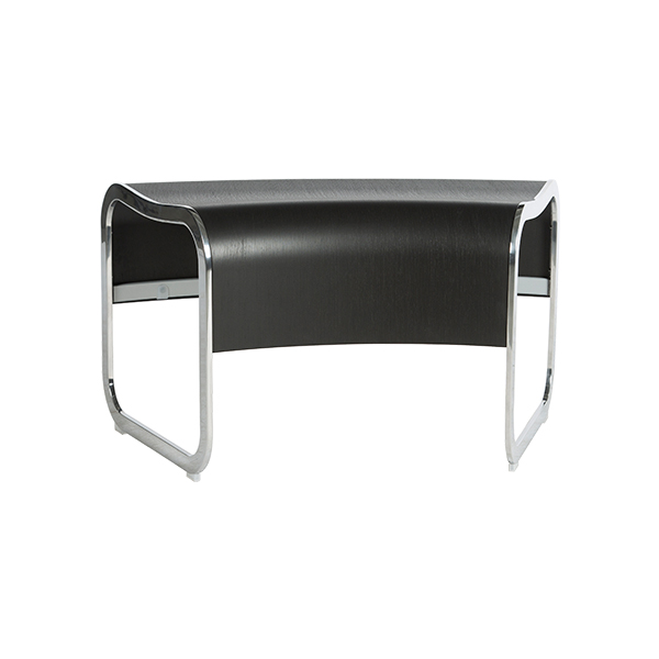 Panca Bank Za Angolo 45° Nero W48 82 D44 H43 Cm