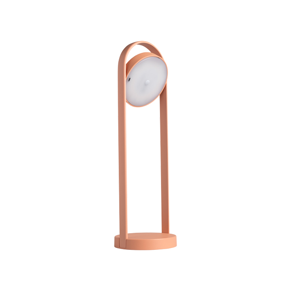 Lampada Da Tavolo Ricaricabile Giravolta Medium Nude Pink