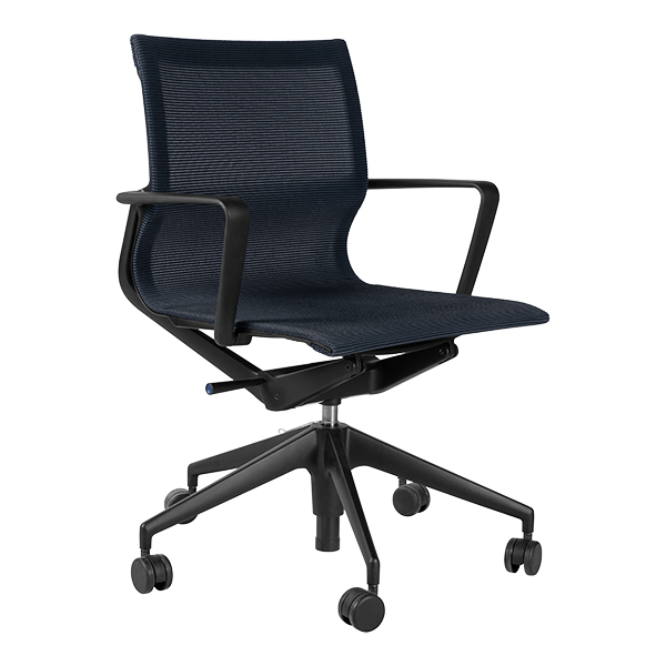 Sedia Girevole Da Ufficio Physix Nera Struttura Di Base