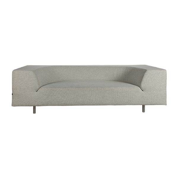 Divano Bora Bora Crema Grigio Sinistro W210 D90 H61 Sh39 Cm