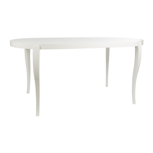 Tavolo Alto Toscane Bianco W240 D130 H110cm